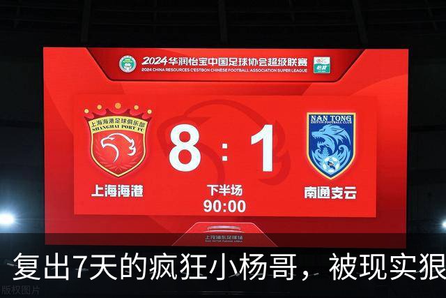 复出7天的疯狂小杨哥，被现实狠狠打了一巴掌